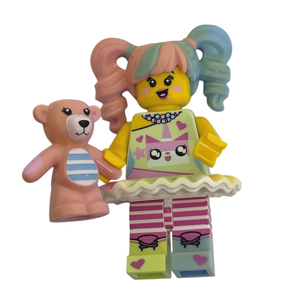 LEGO Ninjago Movie N-POP Girl Minifigure 71019 Teddy Bear Pink Blue CMF